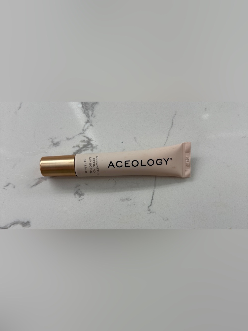Aceology Passionfruit Refining Lip Scrub New Sealed Full Size 15g Exfoliator - Picture 4 of 9